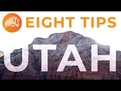 8 Tips for Traveling to Utah | Best tips for Utah Travel | Millet's Go
