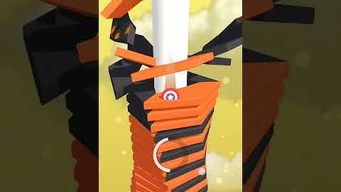 Stack Ball 3d Game play #gameplay #gaming #stackball #shorts