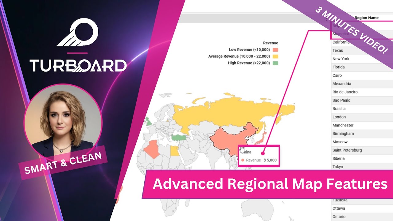 Smarter, Cleaner Regional Maps with Advanced Features - YouTube