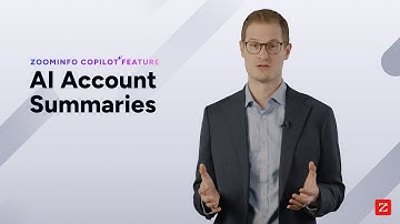 ZoomInfo Copilot: Get Deep Account Knowledge in Seconds | AI Sales Intelligence