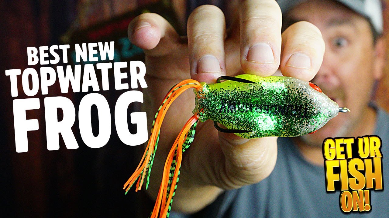 GREATEST TOPWATER BASS FISHING FROG? Thunderhawk Lures DRT Frog Bass
