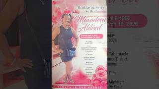 Celebrating the Life of MAVADEEN ALDRED (Sunrise: Apr. 06, 1992 - Sunset: Mar. 16, 2026)