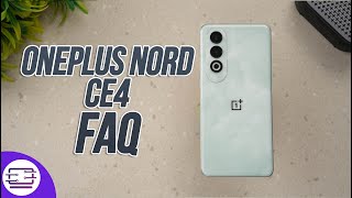 OnePlus Nord CE 4 FAQs- Display, Performance, Charging, Widevine L1, 5G Bands, Software, Battery by Techniqued 1,887 views 1 month ago 11 minutes, 13 seconds