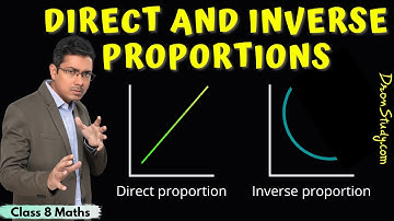 Direct and Inverse Proportions | Class 8 Maths | CBSE | NCERT Solutions | Free Education