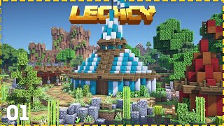 A Whole New Adventure! | Legacy SMP | Episode 1 (Minecraft Multiplayer Survival)