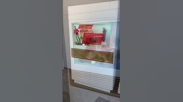 Transparent LCD Showcase