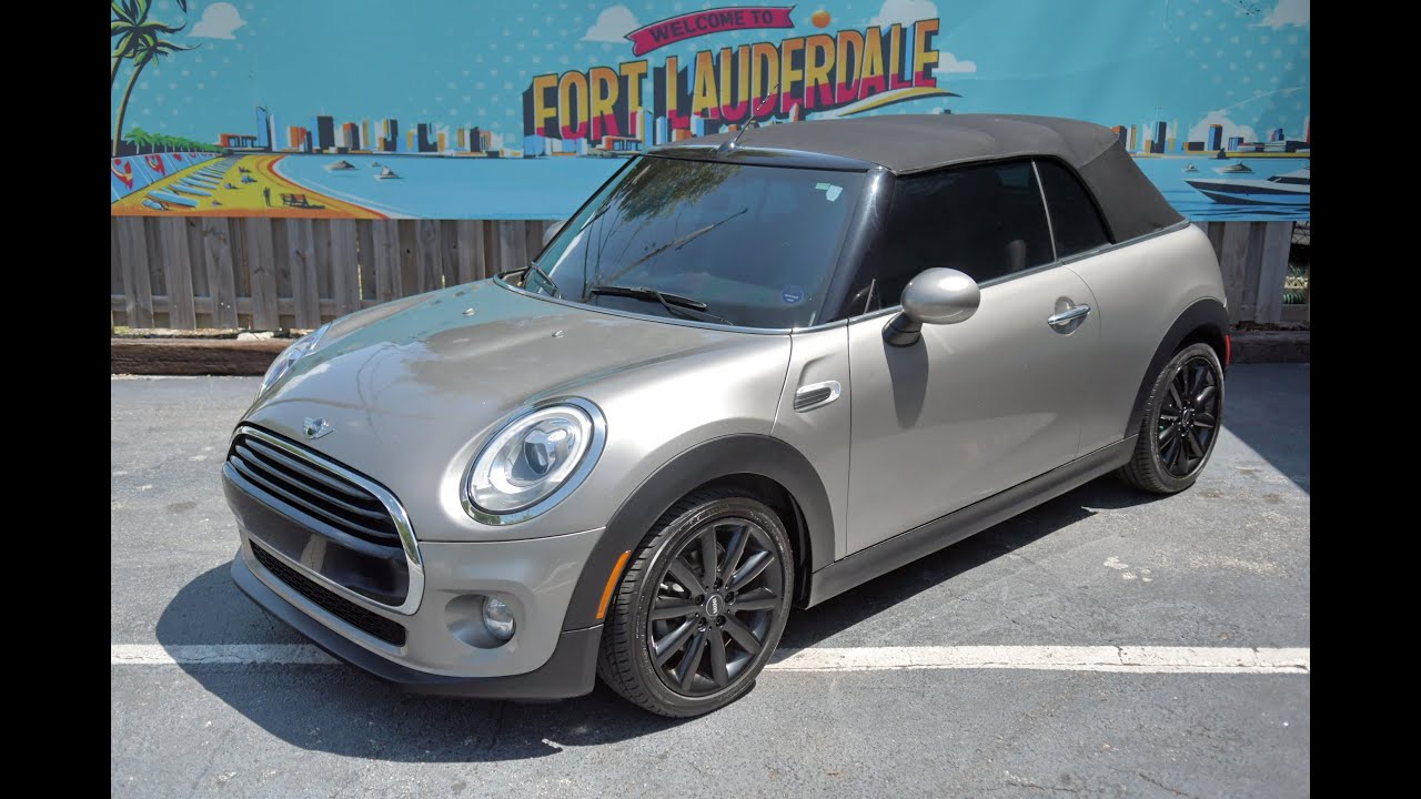 2018 MINI Cooper Convertible – Only 21K Miles! 