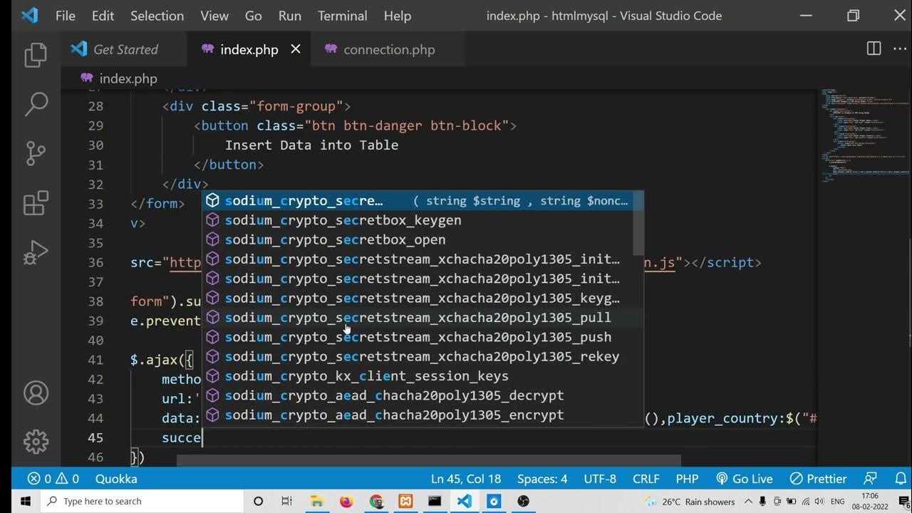 PHP 7 AJAX HTML2PDF.js Example to Create PDF Document Using MySQL ...