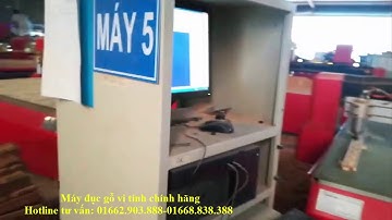 Máy khắc gỗ 3D 8  mũi tại Tiền Giang, Vĩnh Long.