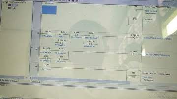 pembuatan program lift 2 lantai di apk cx programer