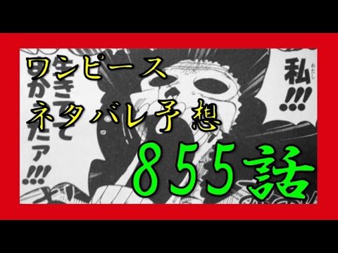 ワンピースネタバレ859話予想 シーザーが睡眠ガスを使う プリンもやはりカポネに協力なのか 画バレ待ち Youtube