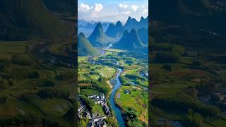 Desa Di Tengah Pegunungan,Keindahan Alam Yg Membuat Anda Terpesona