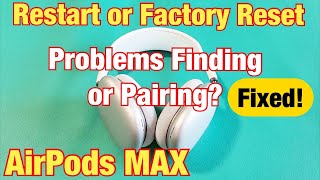AirPods Max: How Restart & Factory Reset (Problems with Finding or Pairing? Fixed!) screenshot 5