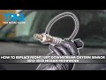 How to Replace FrontLeft Downstream Oxygen Sensor 2013-2020 Nissan Pathfinder