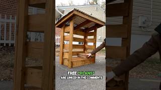 DIY Fire Wood Rack - FREE PLANS @AndrewThronImprovements