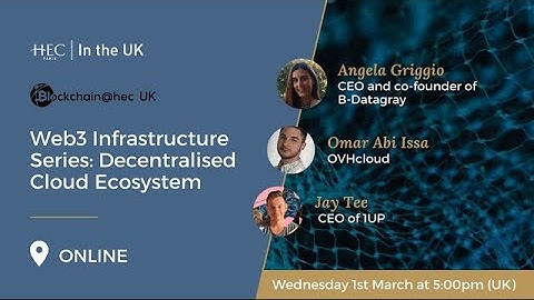 #Web3 infrastructure: Decentralised cloud☁️ ecosystem