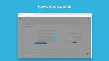 How to Reset Trading PIN in BuyUcoin | BuyUcoin Tutorials