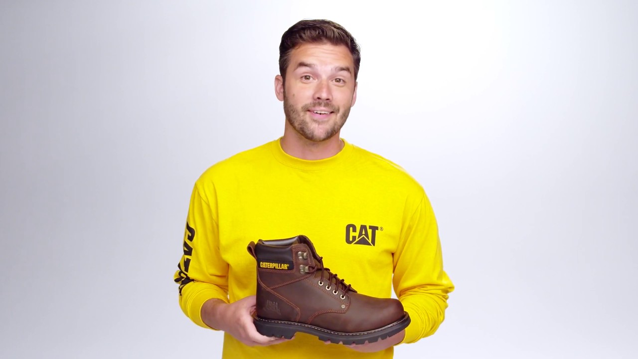 Cat Caterpillar Stickshift Boots Men Herren Leder Stiefel Second Shift Colorado 