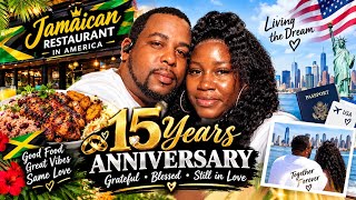 15 YEARS TOGETHER ❤️💍 | We Celebrated Our 15th Wedding Anniversary in US 🇺🇸🇯🇲 | Anniversary Vlog