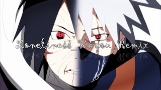 AMV Naruto Shippuden - Loneliness 「Kayou Remix」 Resimi