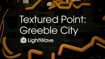 LightWave 3d: Textured Point - Greeble City