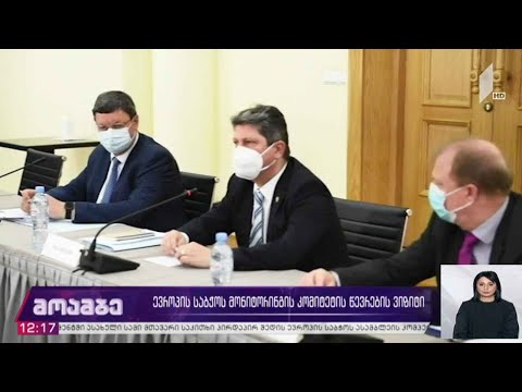ევროპის საბჭოს მონიტორინგის კომიტეტის წევრების ვიზიტი
