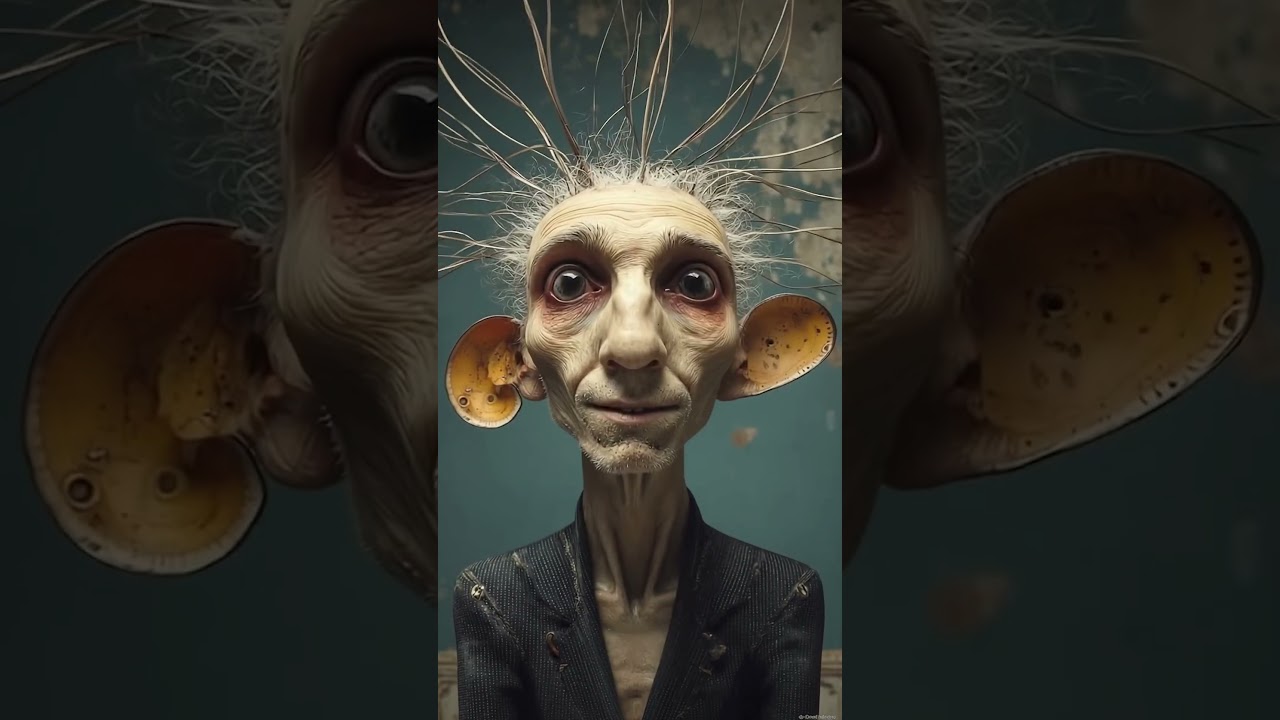 Strange AI Portraits