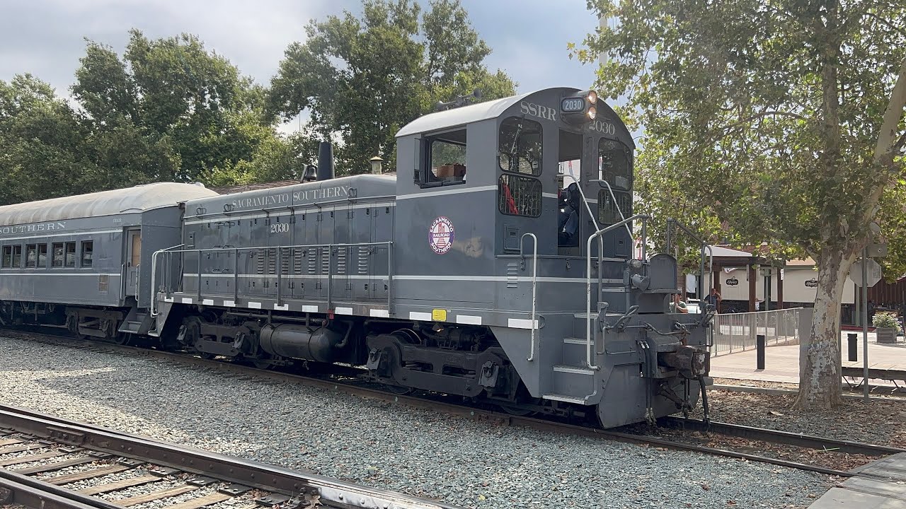Sacramento Southern Railroad Train Ride at the California State Railroad Museum 07/13/2024