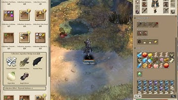 Tree of Savior - Aqueduct Bridge Area (Collection Chest, Monster, Statue of Goddess)