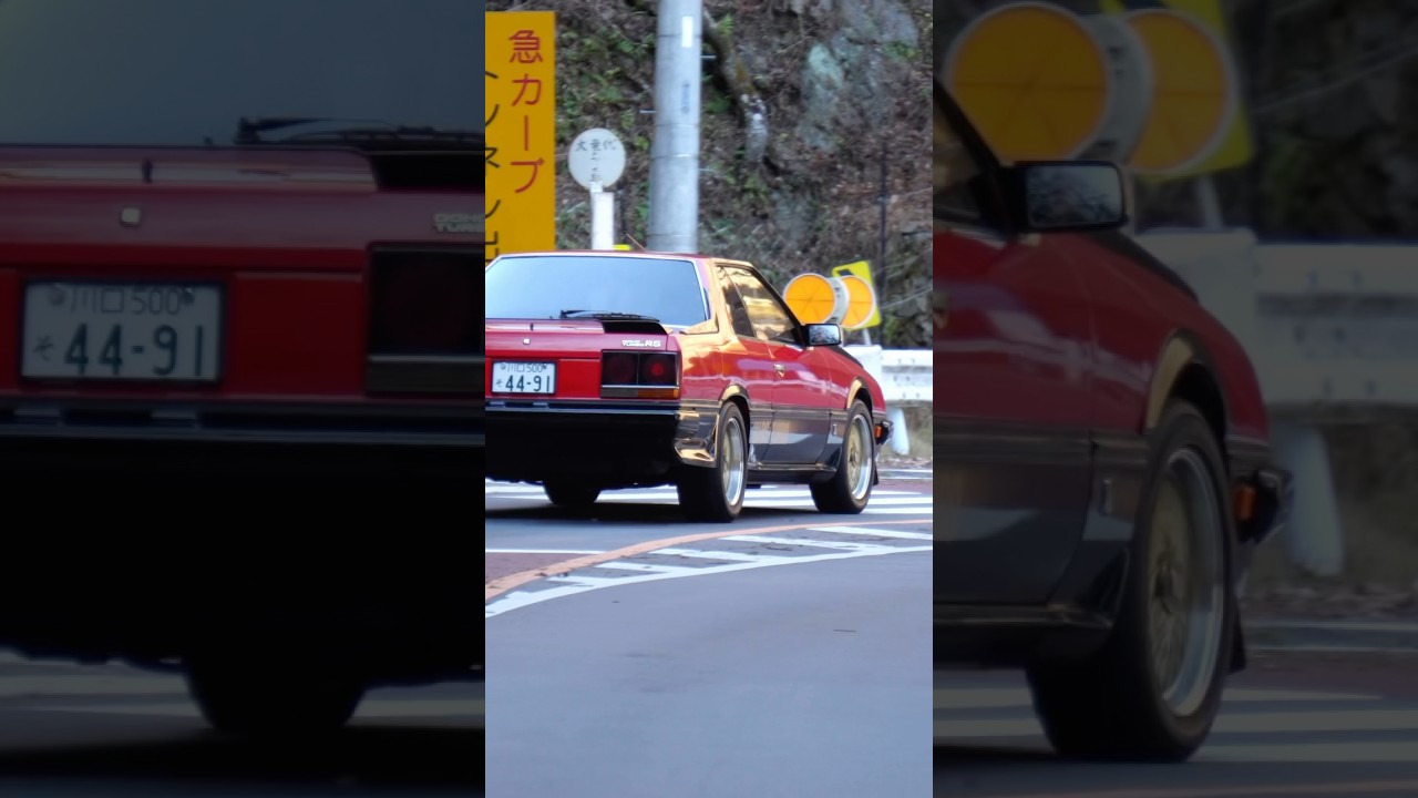 2ドア R30スカイライン（前期）退場シーン。 #旧車 #奥多摩ダイサン #東京旧車会 #jdm