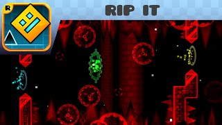 Geometry Dash - RIP IT (3 Coins) (Medium Demon) - by Sunnet and Star77