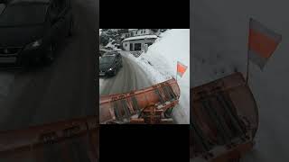 Schneeräumung Unimog U400 Winterdienst Tirol