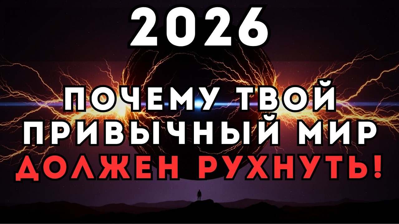 СЕКРЕТ 2026 года: Почему Вселенная разрушает твое ПРОШЛОЕ прямо сейчас?