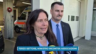 Il Ministro Locatelli incontra il terzo settore