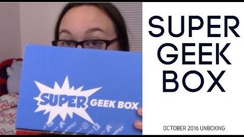 👻 Unboxing Super Geek Box October 2016! Darkness Theme! Boo, Pacman, TWD, Batman and NBC! Yasss! 👻