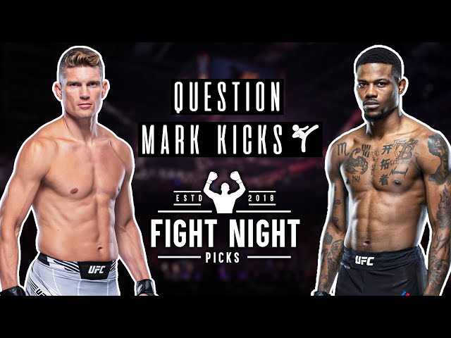 Question Mark Kicks - UFC Orlando: Thompson vs. Holland Preview