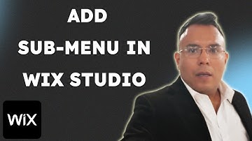 How To Add Sub Menu In Wix Studio  { 2025 edition }