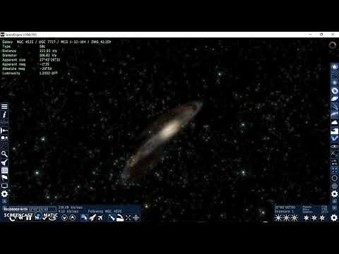 Space Engine Script - Top NGC Galaxies