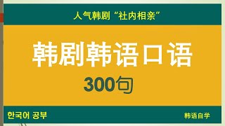 300句韩剧社内相亲里的韩语口语 连续听1小时20分 提高听力#jenny韩语