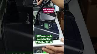 Cek mic wireless soundbest conference..!! #microphone #soundsystem #sound #speaker #mixer