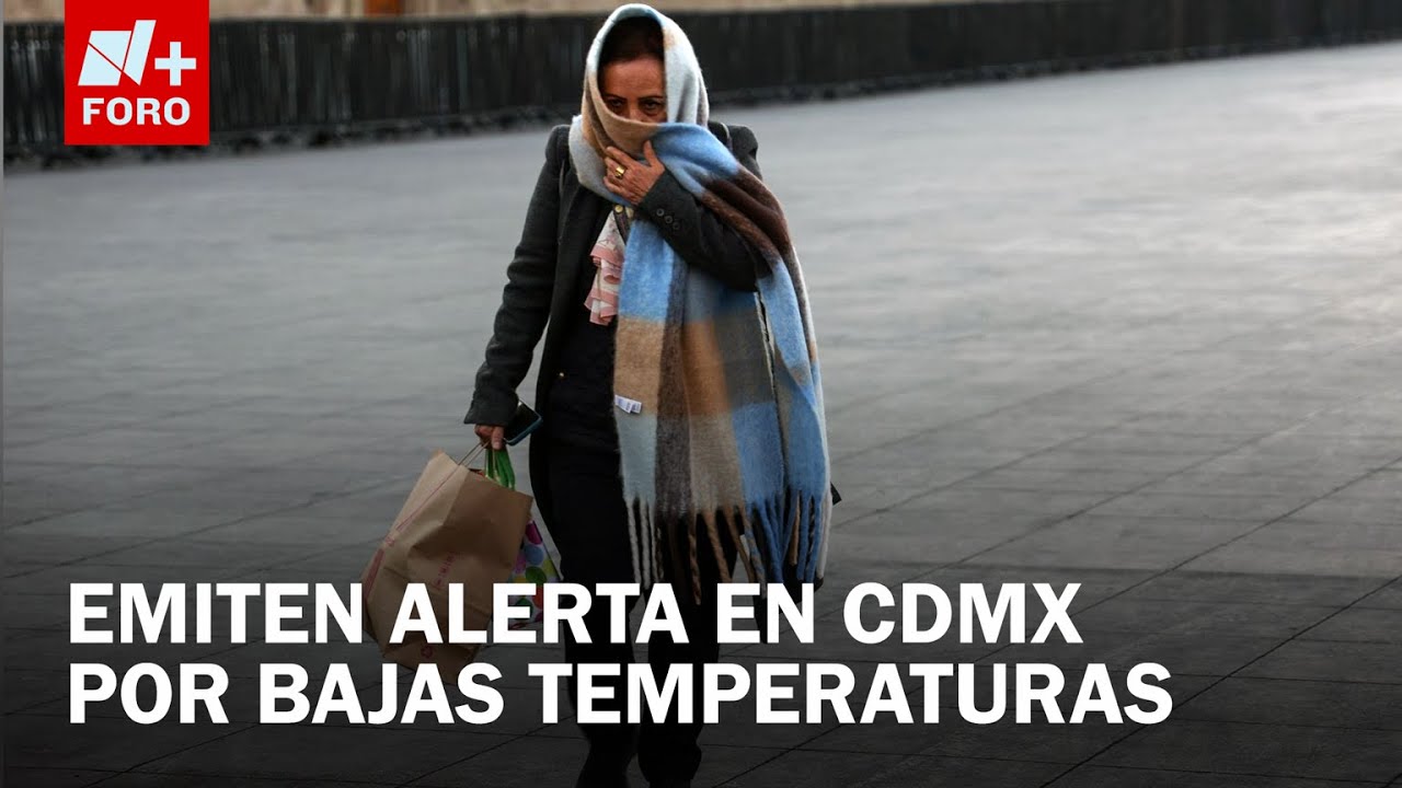 Advierten posibles heladas en CDMX - Sábados de N+ FORO