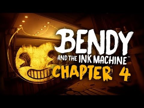 I GLITCHED THE GAME!!?? Bendy and the Ink Machine: Chapter 4 (Part 1)