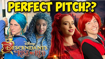 Decendants: The Rise of Red - Perfect Pitch Challenge! ✨🎤