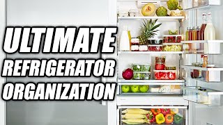 ULTIMATE refrigerator organization