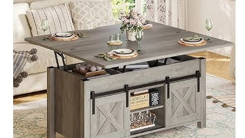 SEDETA Lift Top Coffee Table (4in1) vReview