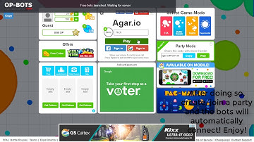 Free agar.io bots by op-bots.com!