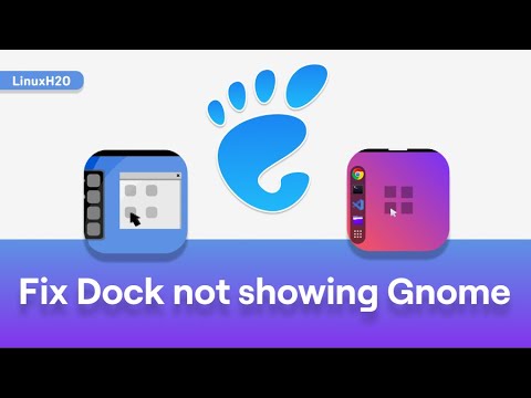 Fix dock not showing issue in Gnome