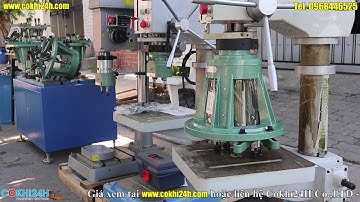 Đầu chia nhiều trục cho máy khoan - máy ta rô nhiều đầu nhiều mũi