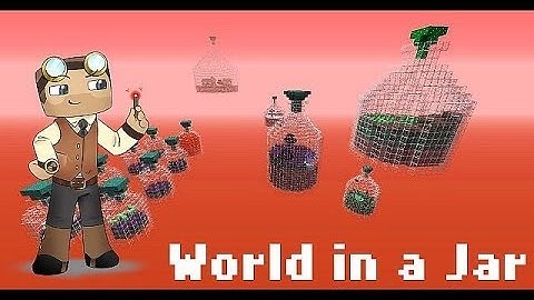 Minecraft world in a jar part 1