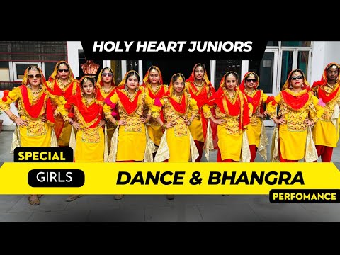 Beat Bhangra Video  Holy Heart Juniors  Bhangra Steps  Gourav Sharma Official